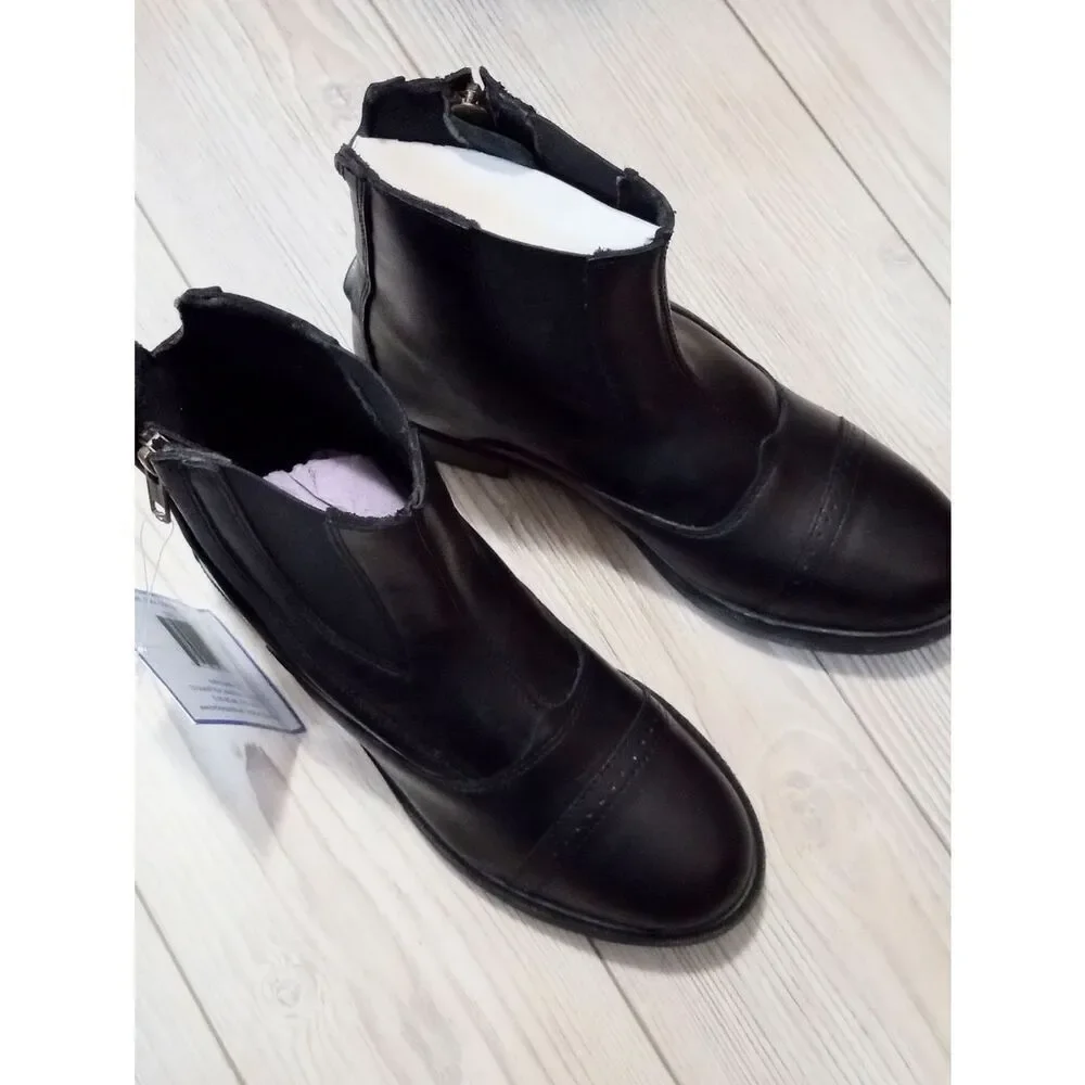 (S-4589) Daisy Clipper, by Huntley Equestrian, Children's  Side Zipper Sz 3!